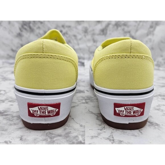 Vans Asher Platform St Canvas Light Green Women's Shoes Size 9.5 - Picture 6 of 11